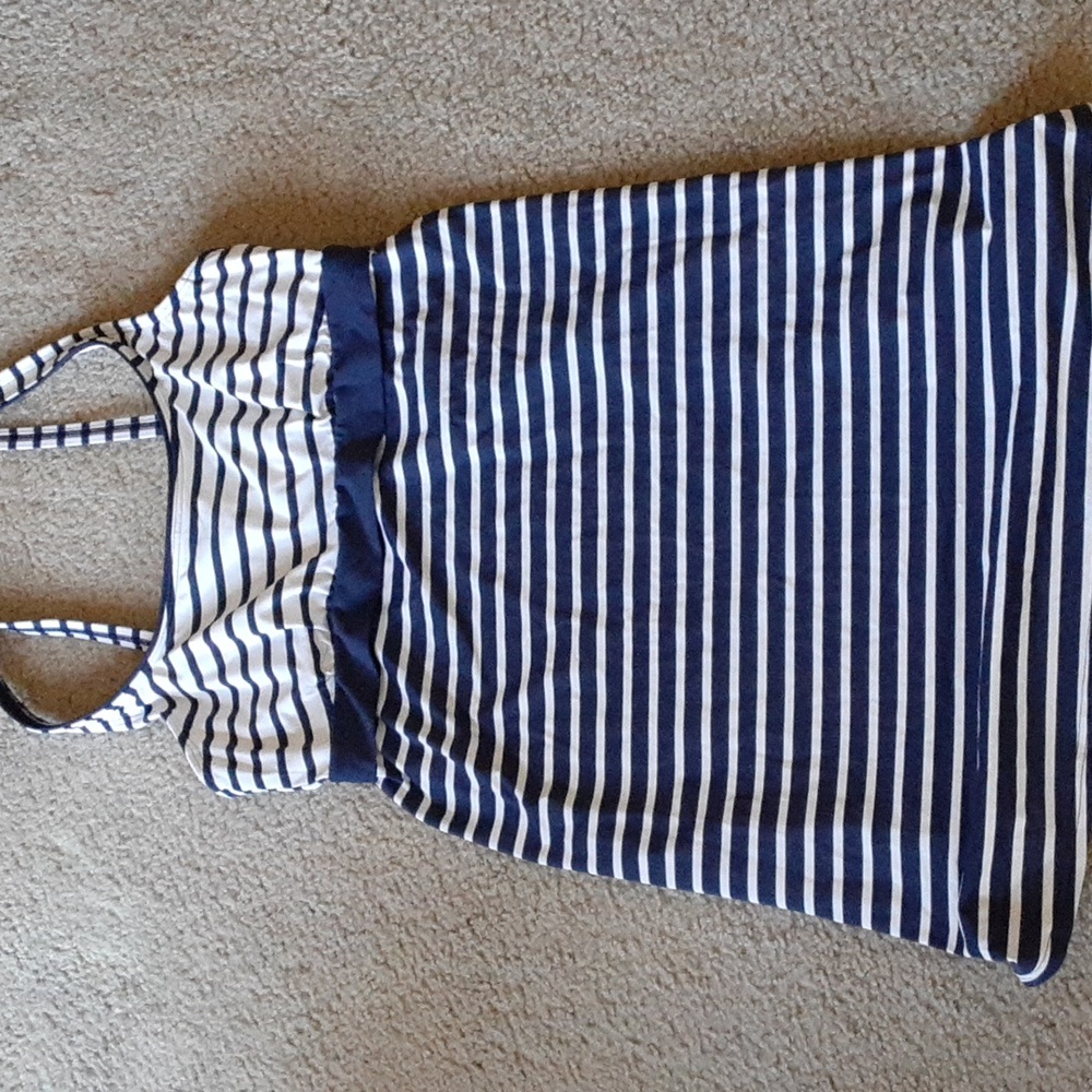 Lands End long tankini top